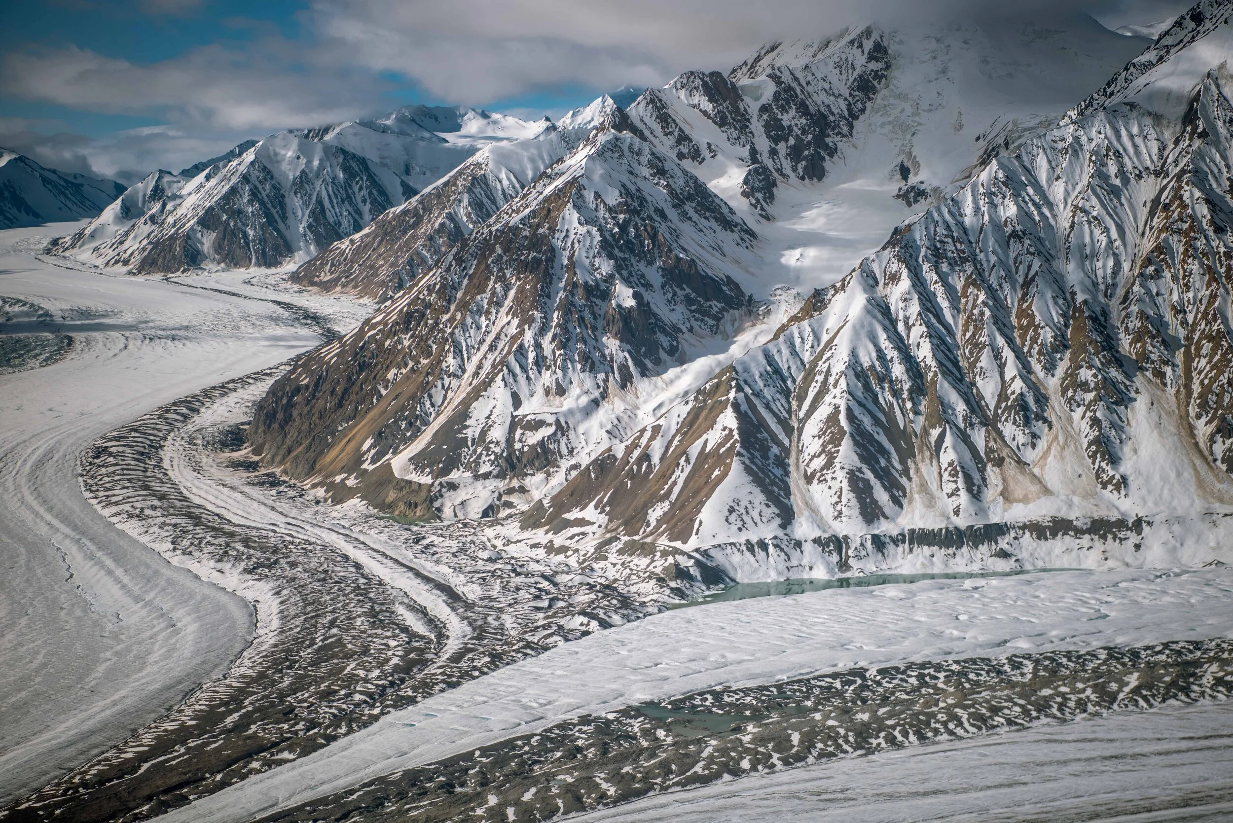 Fieldwork in Kluane Lake, Yukon Territory (2019)