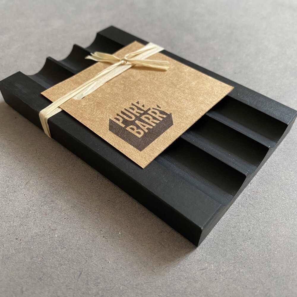 Pure Barry Black Soap Dish