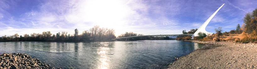 Sundial Bridge, taken with iPhone 5s