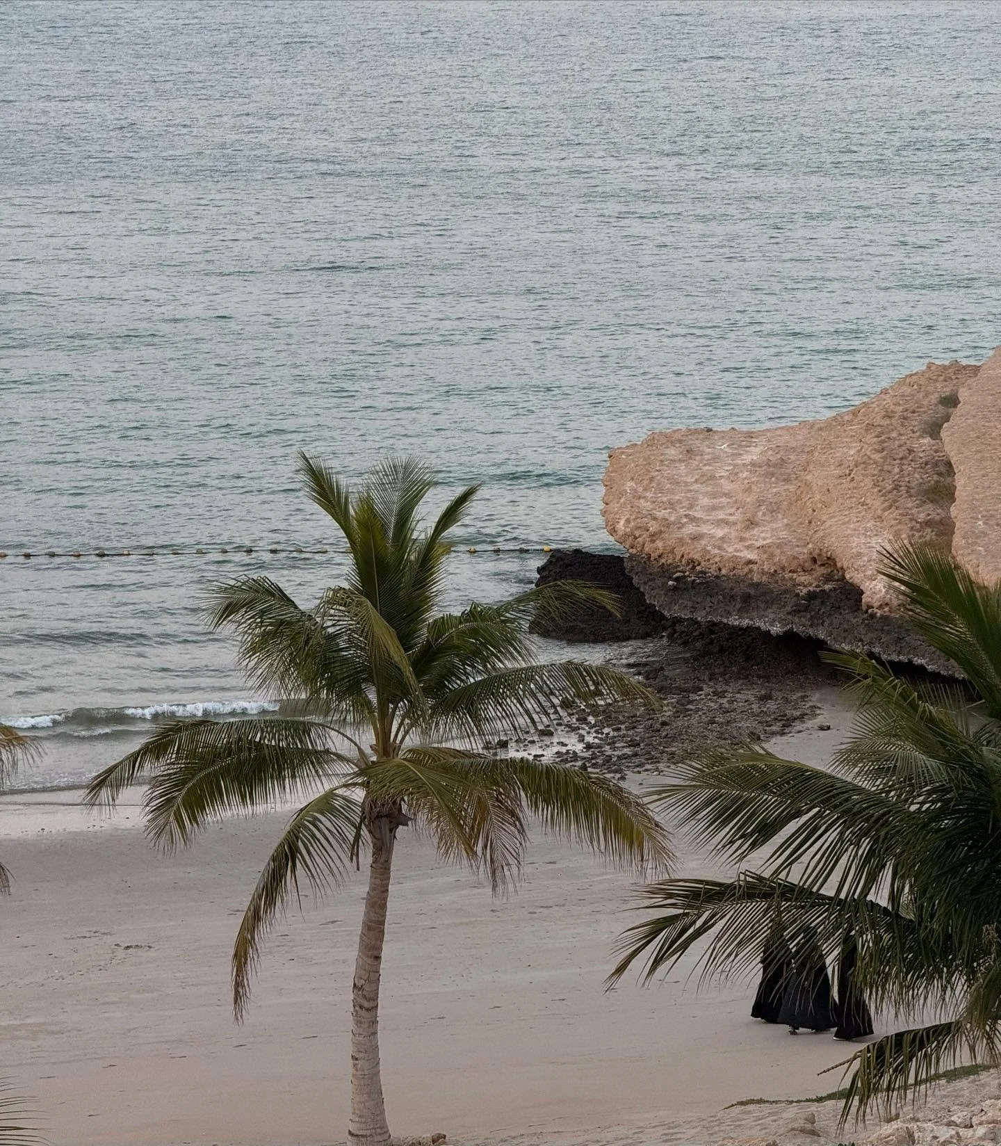 Evening stroll on the beach &mdash; @jumeirahmuscatbay