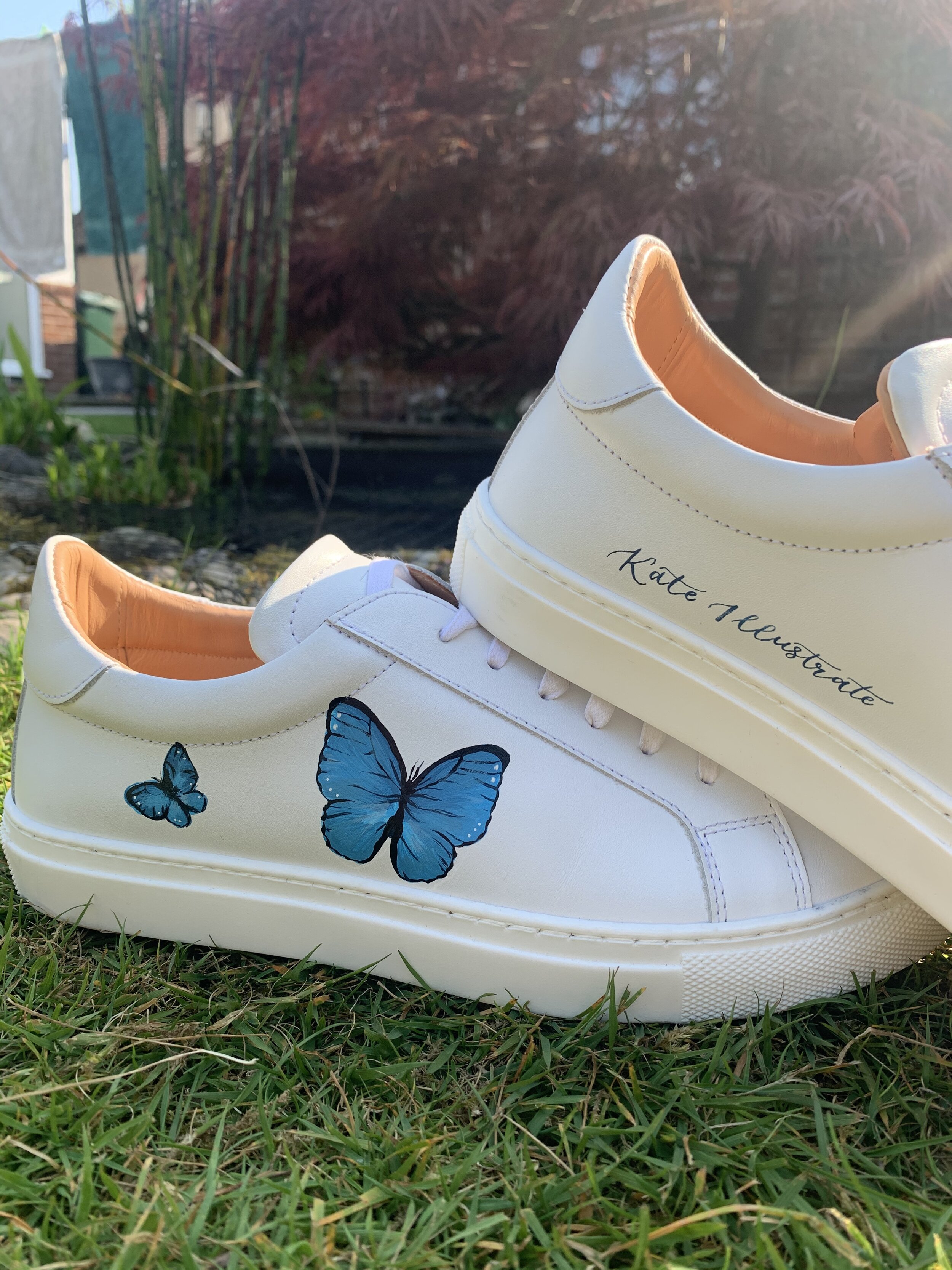 Personalised Shoes — Kate Illustrate