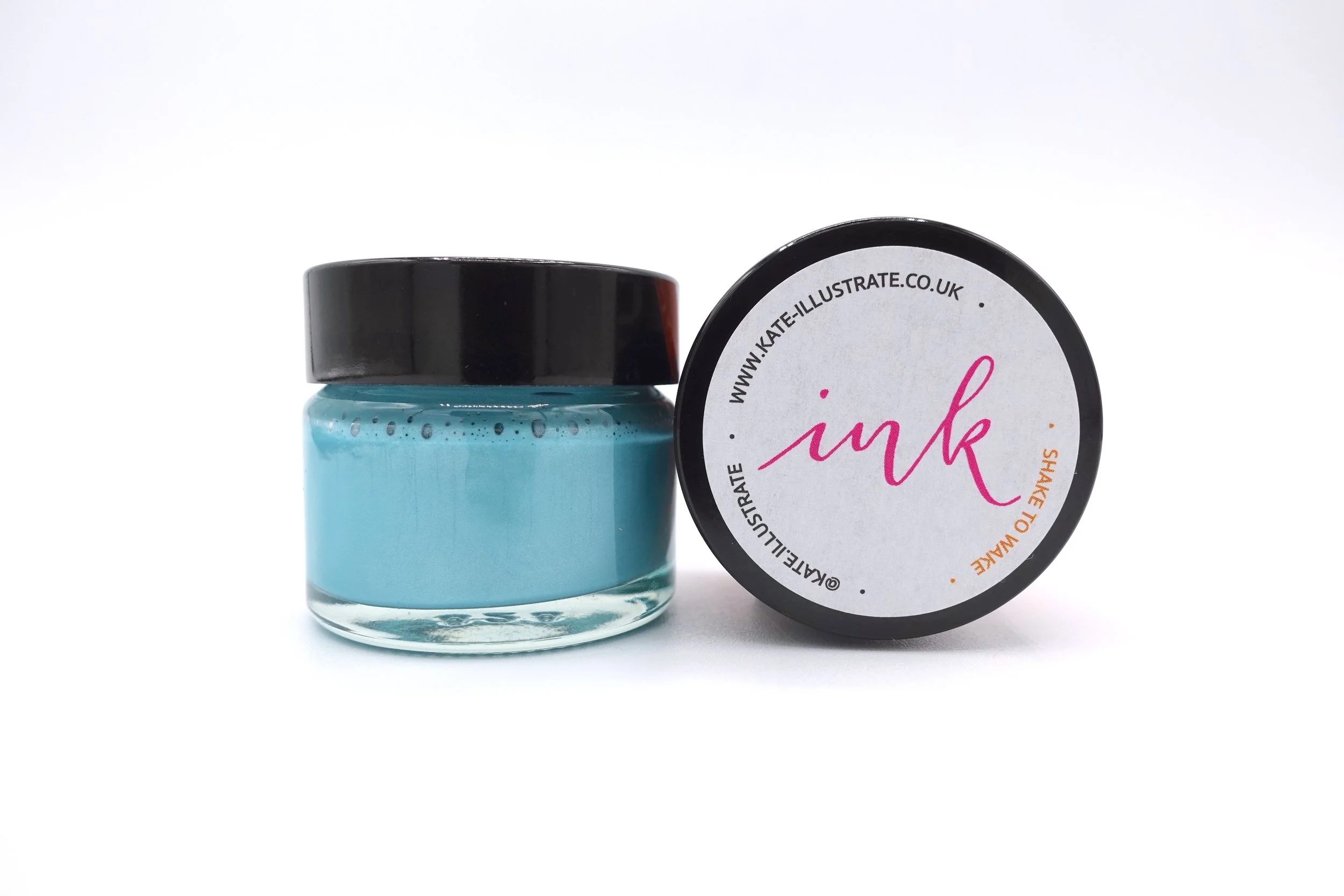"Metallic Turquoise" Calligraphy Ink