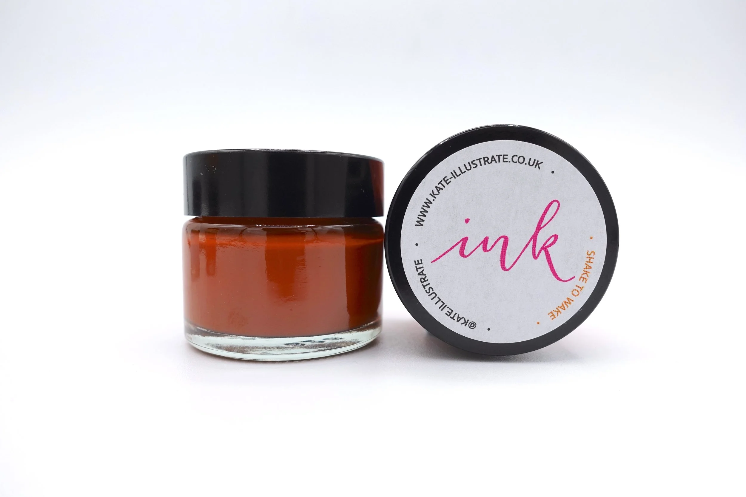 Brown Calligraphy Ink