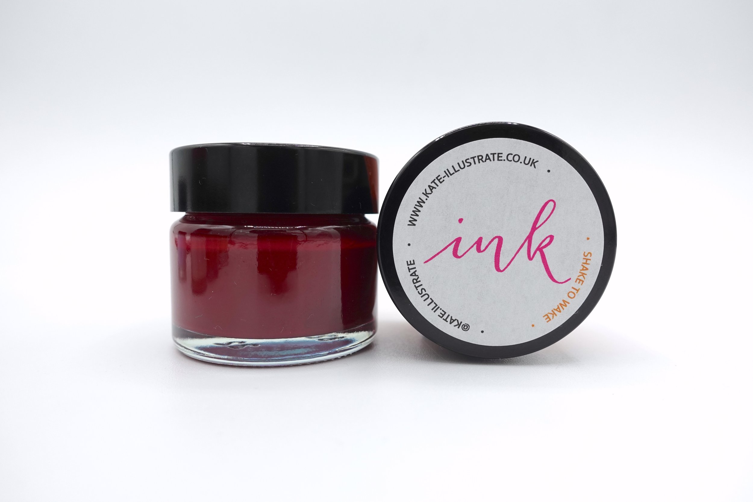 Cheap Dark Red Calligraphy Ink