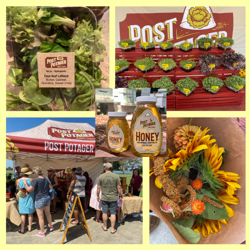 Post Potager