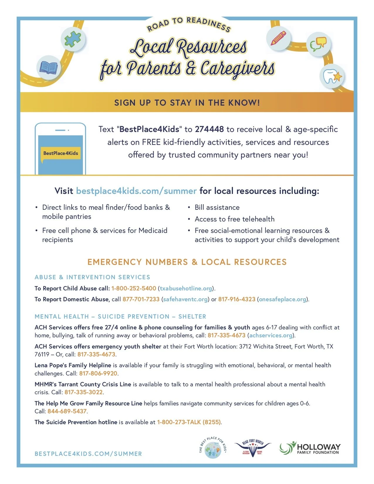 Social Emotional, Behavioral, &amp; Mental Health Resources Available for Families 