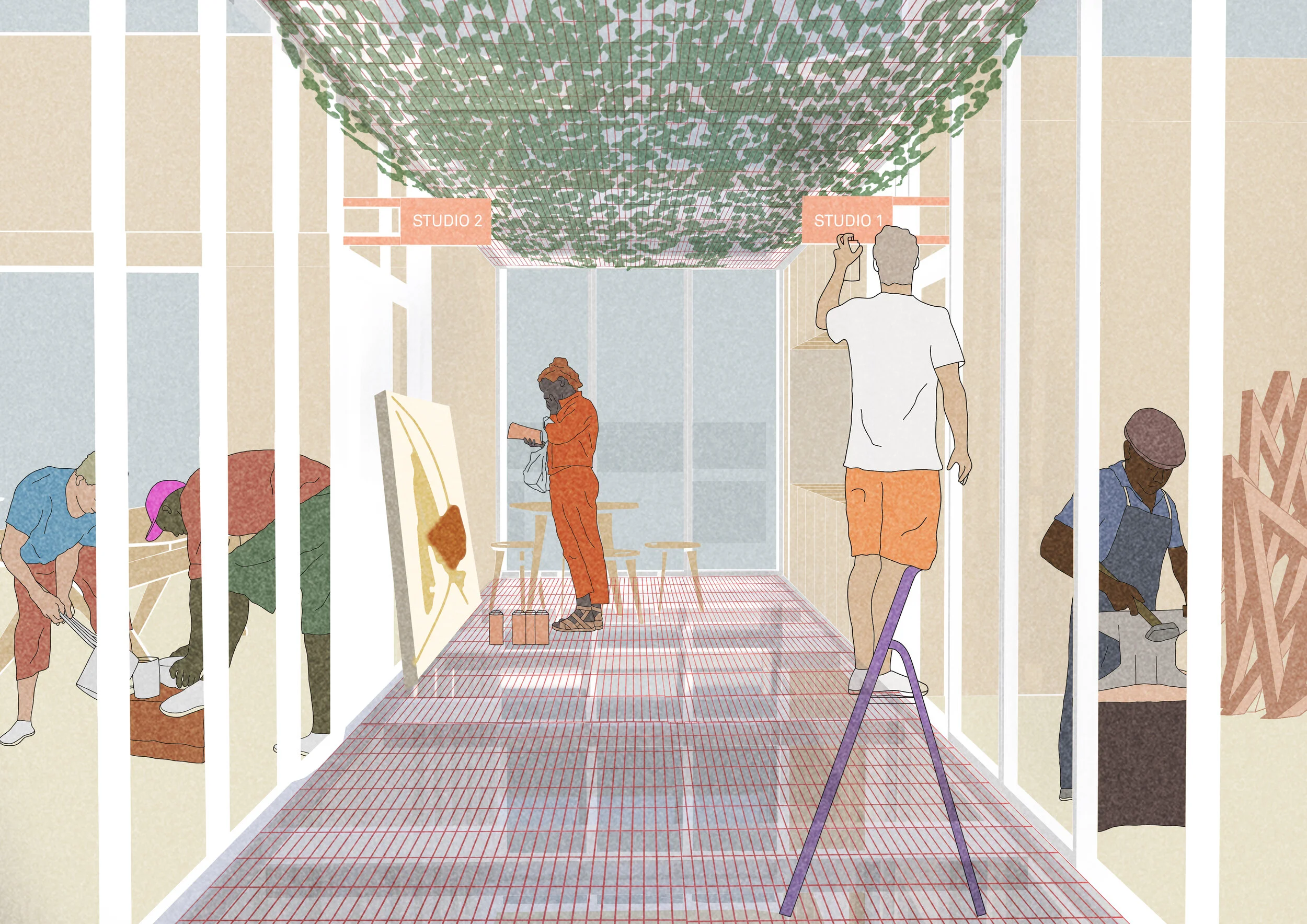 New Project: New Build Affordable Workspace at Newham’s Queen’s Market