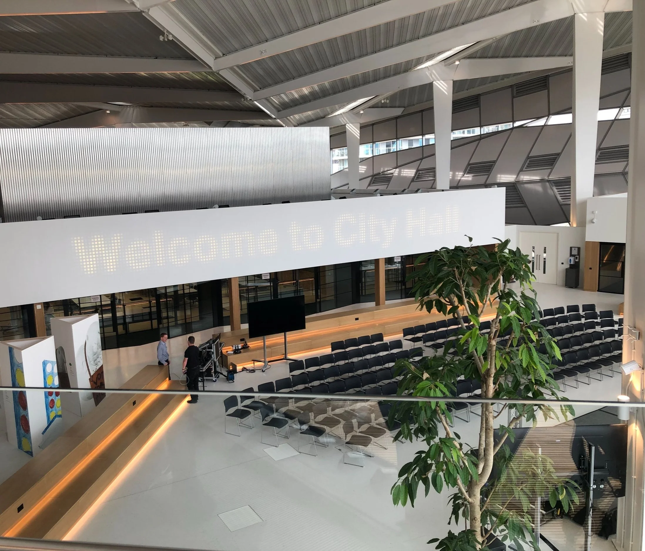 London's new City Hall at the Royal Docks