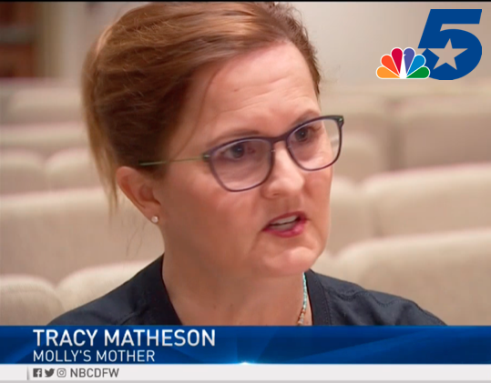  [NBCDFW.COM] Family of Murder Victim Molly Matheson Launches Foundation in Her Honor