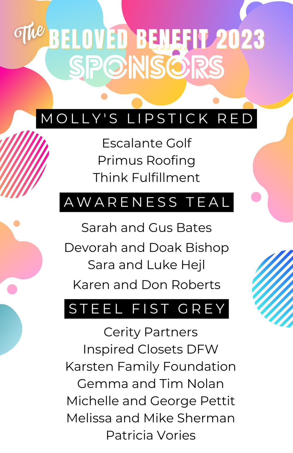 Project Beloved — The Beloved Benefit 2023