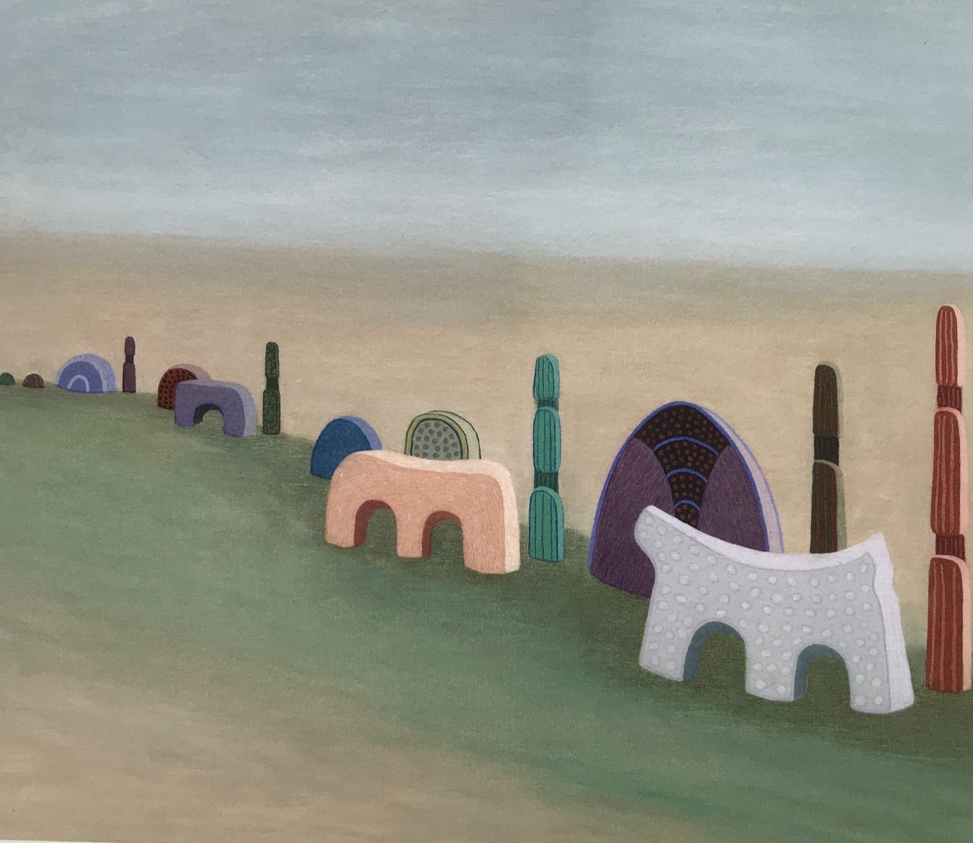   Pam McTurk, ‘The Procession’   