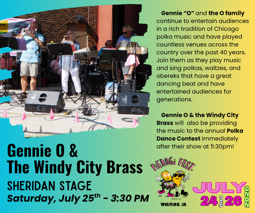 Gennie O + Windy City Brass bio