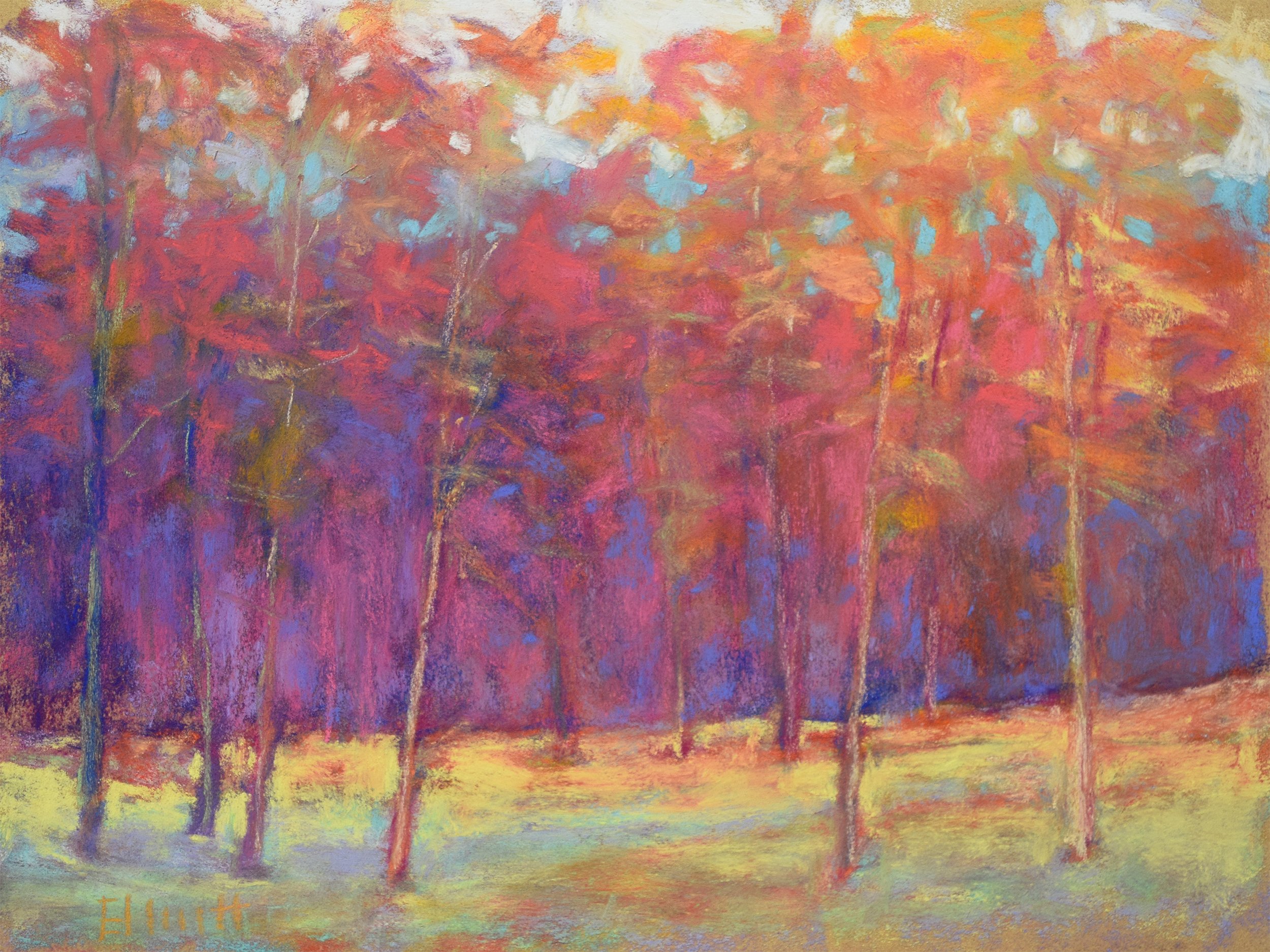 Autumn Arrayed - Pastel - 12 x 16