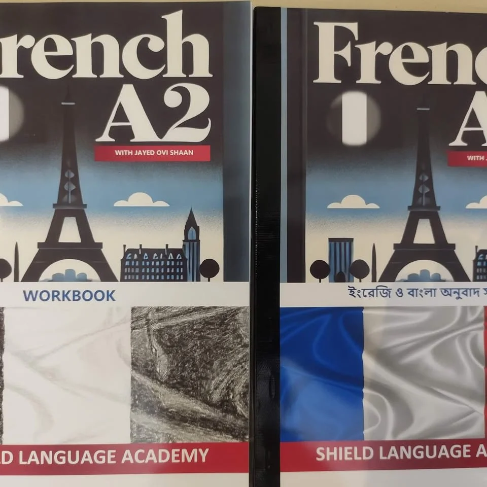 French A2 book cover