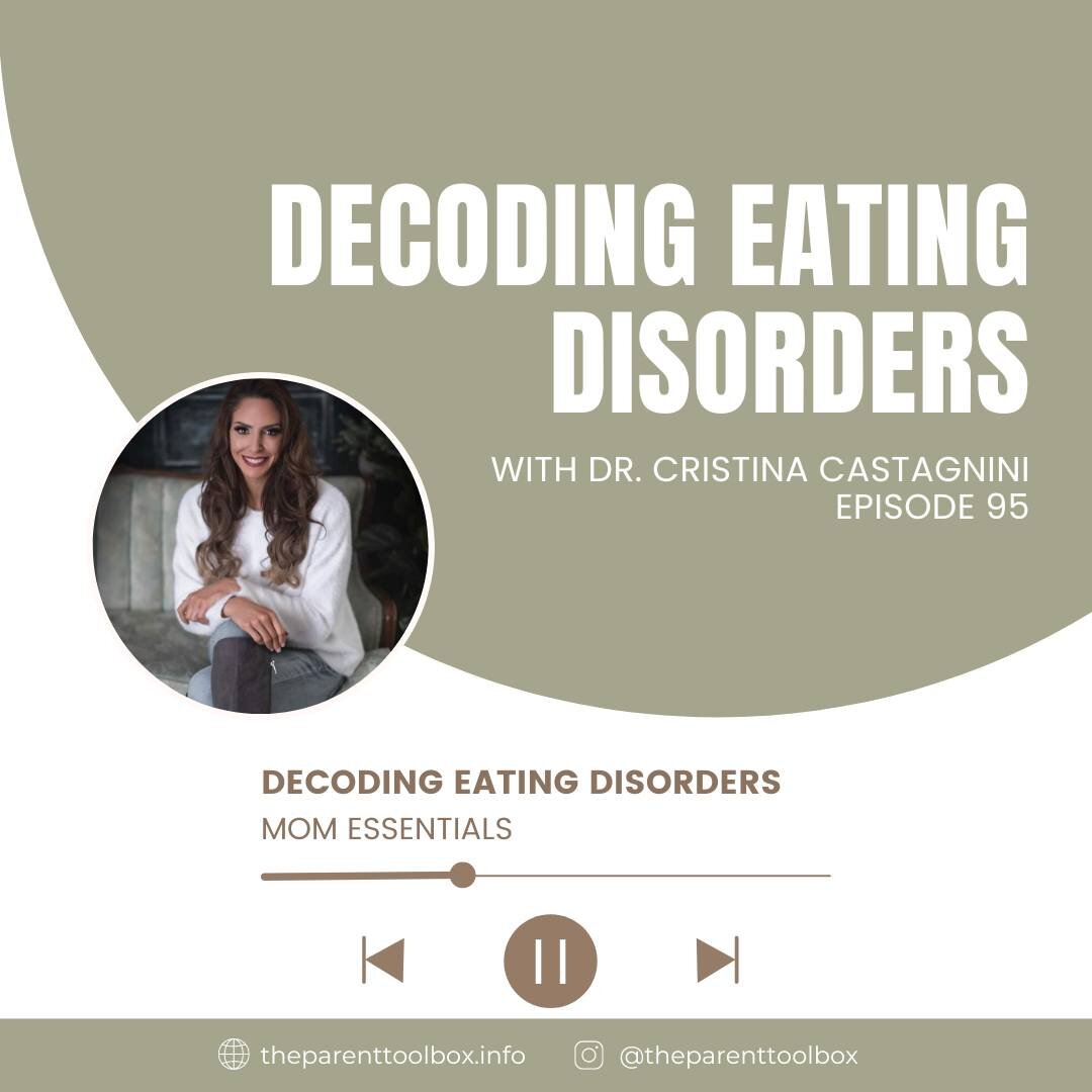 Did you know, more than 1 in 5 children worldwide are at risk for developing an eating disorder? 😮

I don't know about you, but that is a pretty scary statistic. 

On the newest episode of Mom Essentials @drcastagnini and I talk about how we can wat