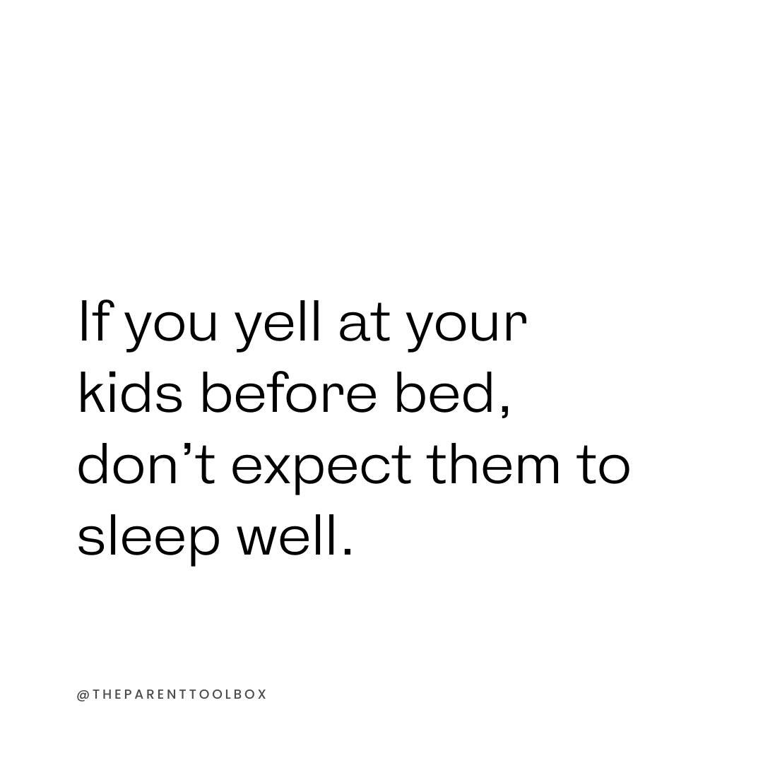 &quot;But they won't go to bed! They keep getting up! They keep stalling!&quot; 😡 

I get it! The bedtime battle is something most parents deal with. But how can you expect a child to have a good night's sleep when emotions are so high? 

Instead, t