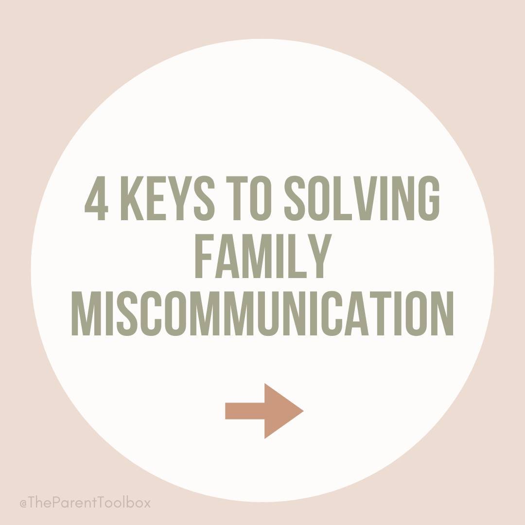 Living in a family can be hard and there is bound to be miscommunication. 

But what if we could diffuse the situation vs escalate it? 

Here are 4 ways you can redirect miscommunication into a learning lesson.

#parentingtips #parentinghelp #parentc