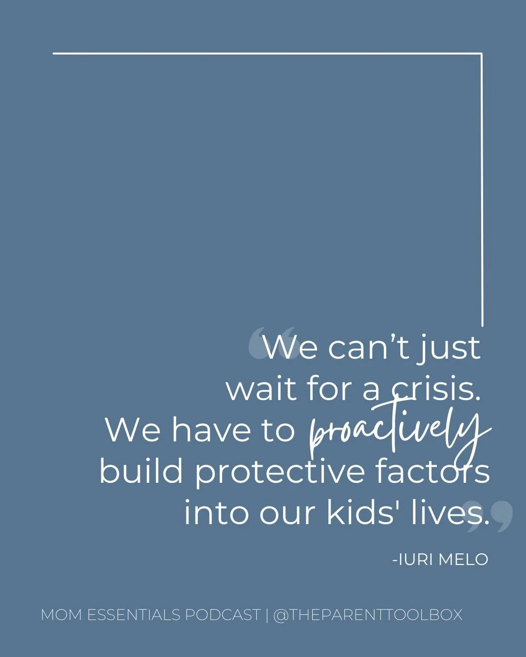 This one hit me hard!

Our kids deserve more than a reactive approach. Let&rsquo;s build in support, routines, and emotional tools... now!

🎧 Catch the full convo with @iuritmelo on Mom Essentials Ep 156. Link in bio. 

#ParentingTeens #TeenMentalHe