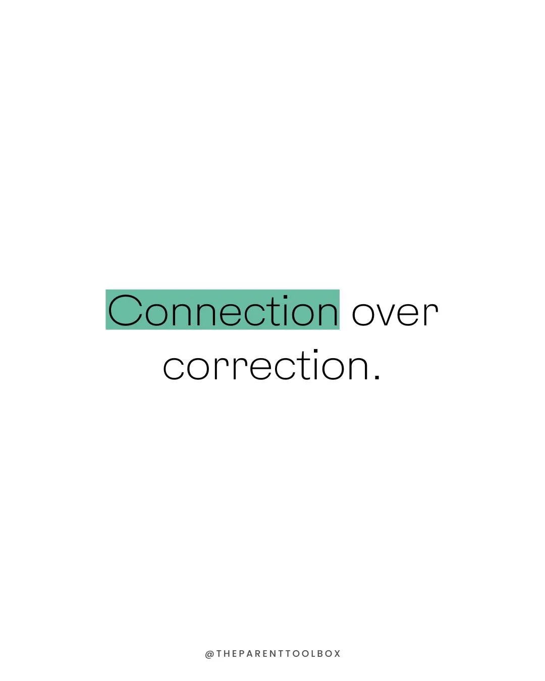 I used to think if I just said it louder or more firmly, my kids would finally listen!

Spoiler alert: that didn&rsquo;t work... or at least not long term. 

When I started leading with connection instead of correction, things started to shift.
Now, 