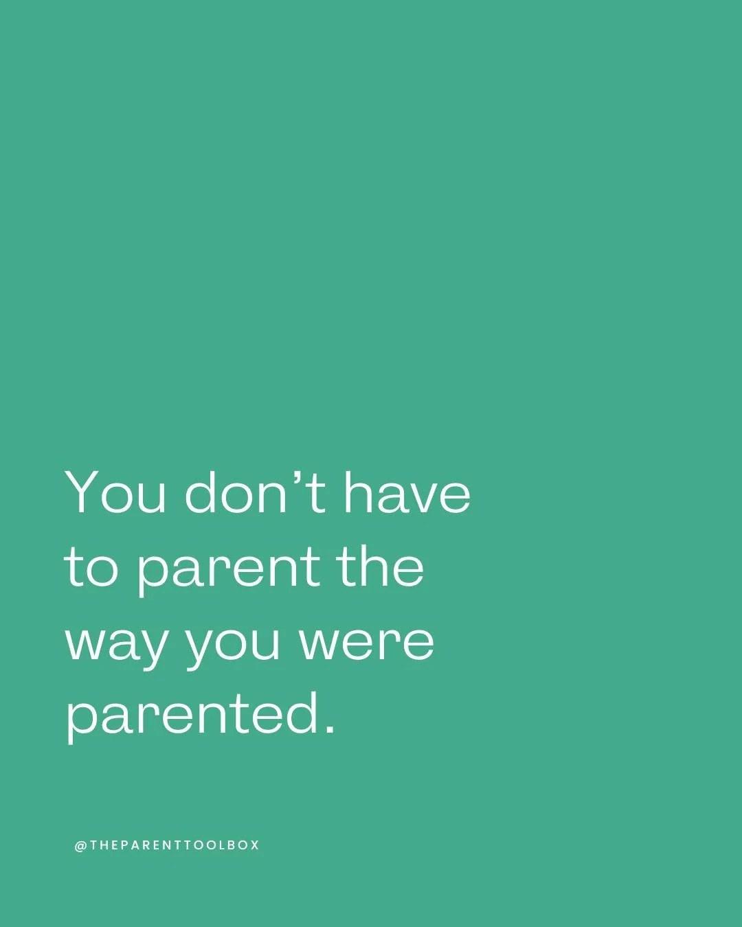 Breaking cycles doesn&rsquo;t mean blaming your parents.

It means choosing differently... being intentional, getting curious, and using awareness and accountability to shift what wasn&rsquo;t helpful.

You get to upgrade the tools and write a new st