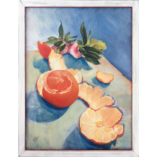 Red & Blue Marble - fine art paper print — Demeri Flowers Studio
