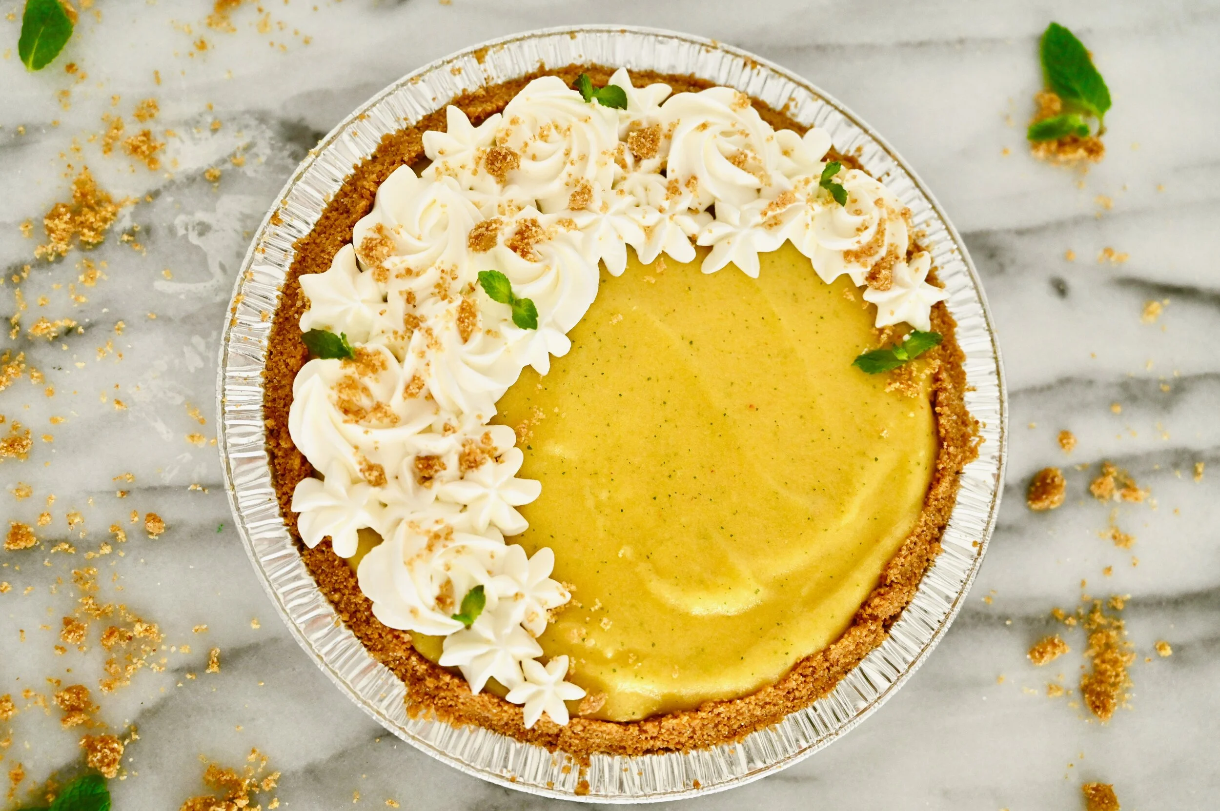 ImpeachMINT Julep Sorbet & No-Bake Pie