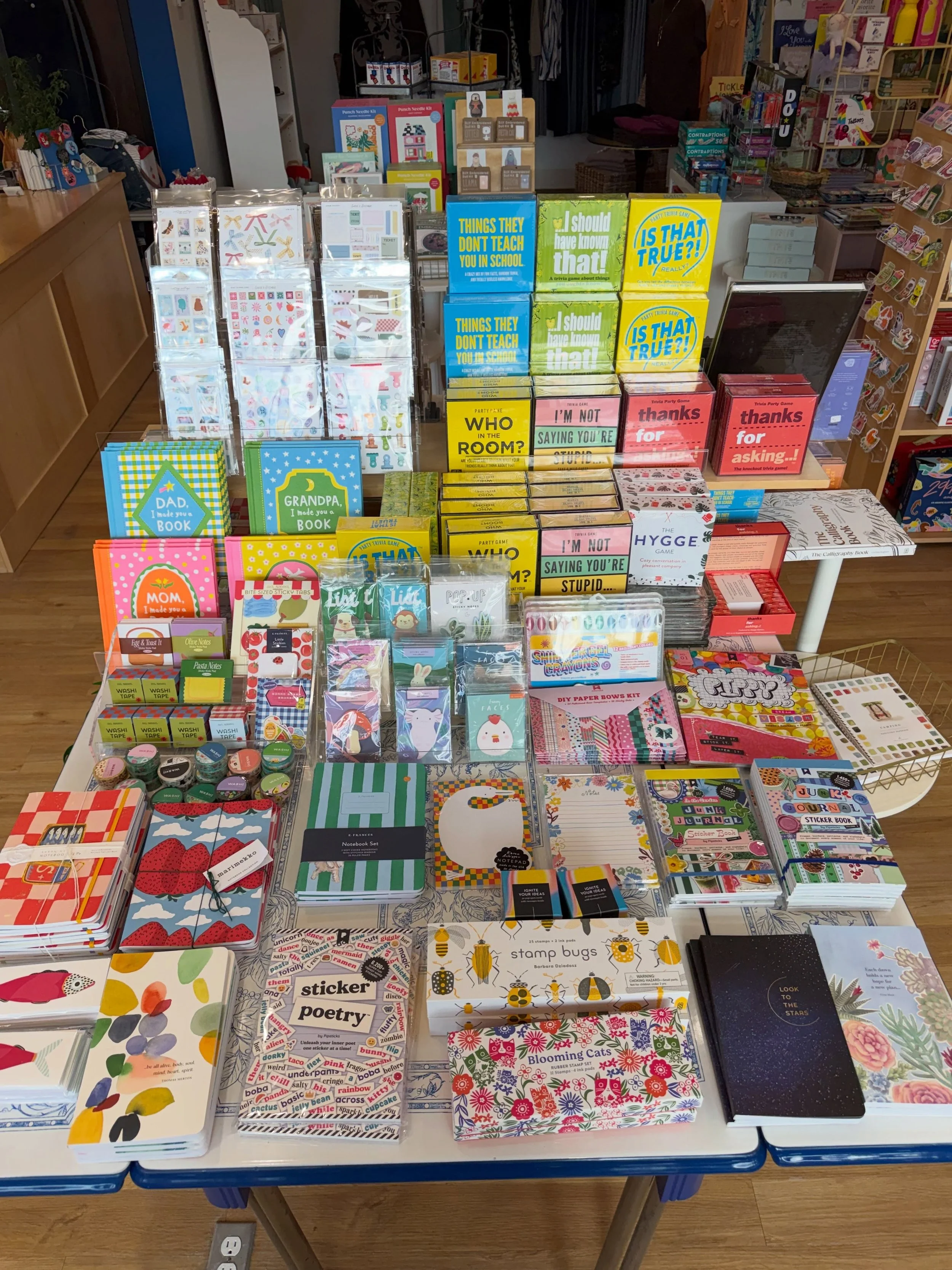 Did someone say stationary?! We have an awesome (and growing 😉) selection to choose from! Swing by and check it out! Open 10-6 today! #uptown #eastowngr #grandrapidsmi #shoplocal