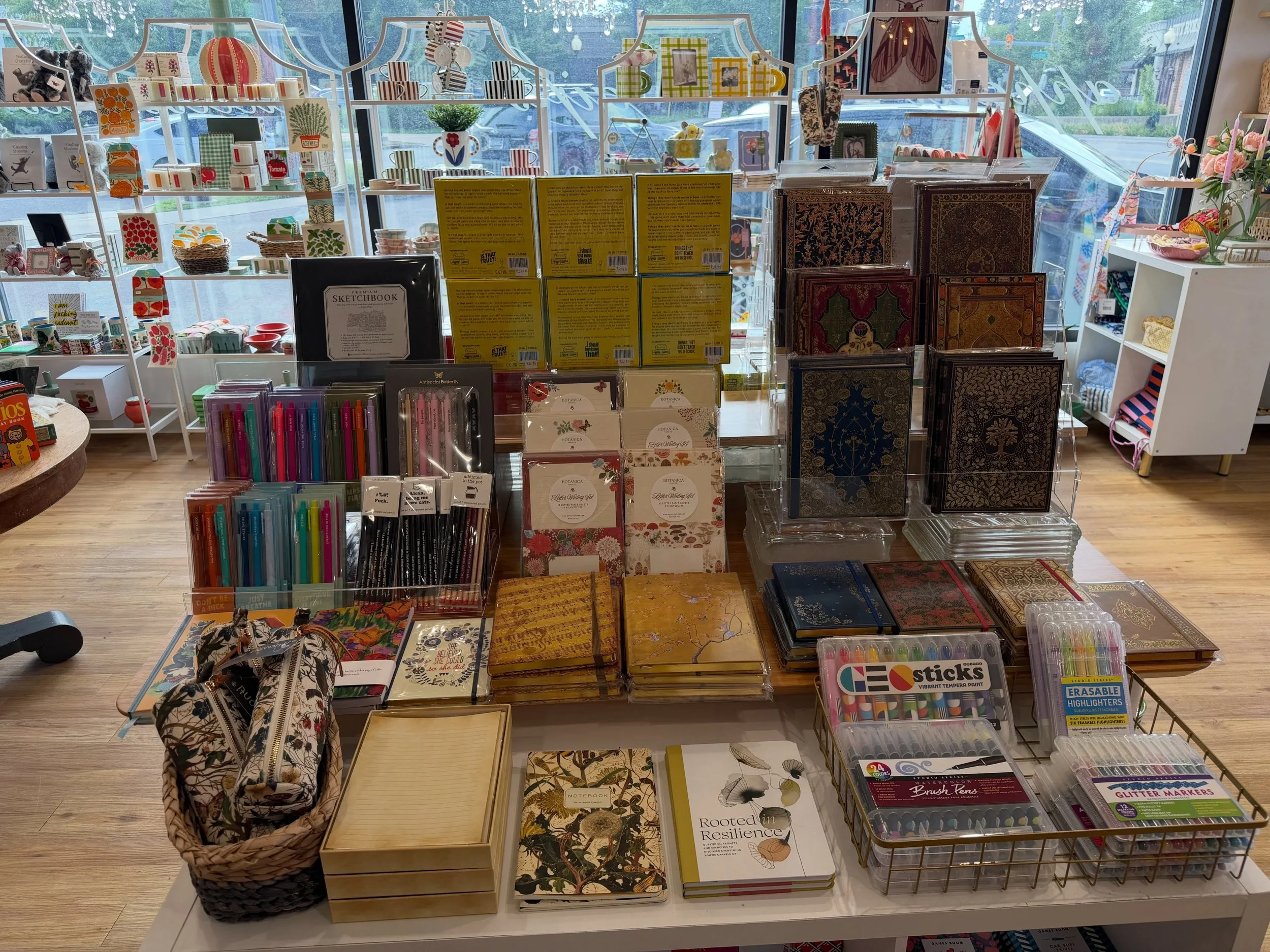 Looking for a new journal to add junk to?! 😉 We got you covered! Come check out what&rsquo;s new! Open 10-6 today!✨#uptown #eastowngr #grandrapidsmi