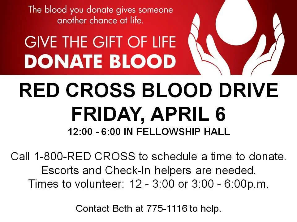 Red Cross Blood Drive