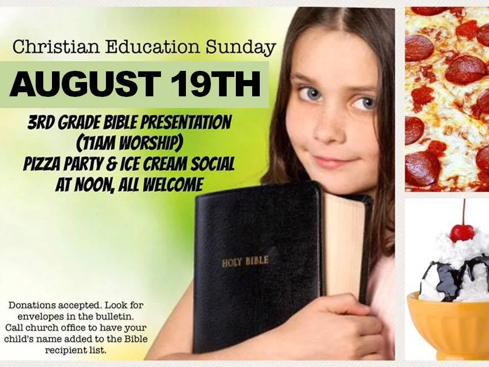 Christian Education Sunday