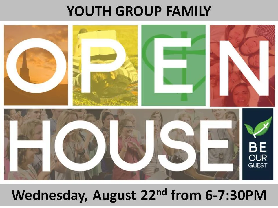 Youth Group Family Open House