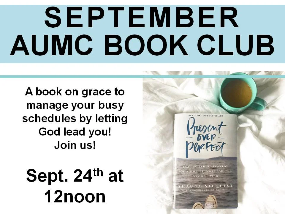 AUMC Book Club SEPTEMBER