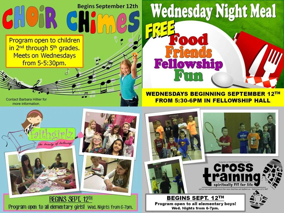 Wednesday Night Children's Ministry Kick-Off