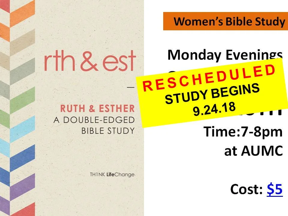 Ruth & Esther Bible Study
