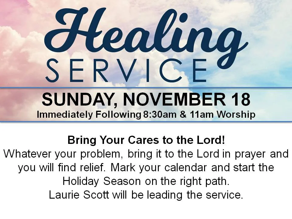 Prayer Service for Healing