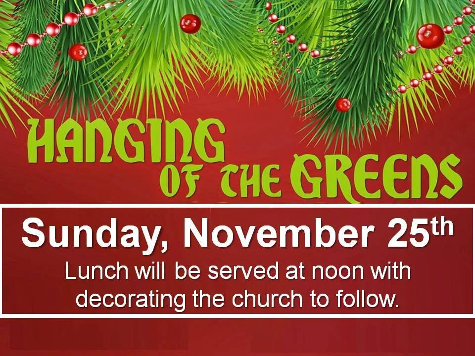 Hanging of the Greens