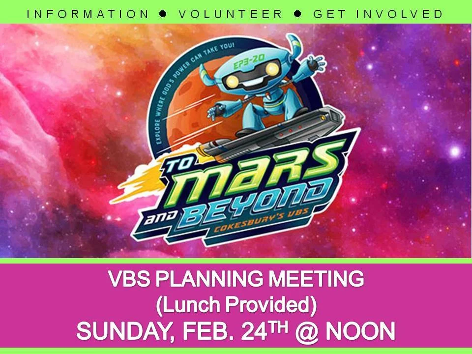 VBS Planning Meeting