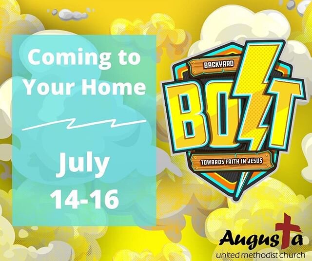 AUMC invites the Augusta community to an online VBS! We&rsquo;re so excited to announce that BOLT VBS is coming to your house! With minimal preparation, easy-to-follow instructions, and a video that leads your family step-by-step through each day, BO