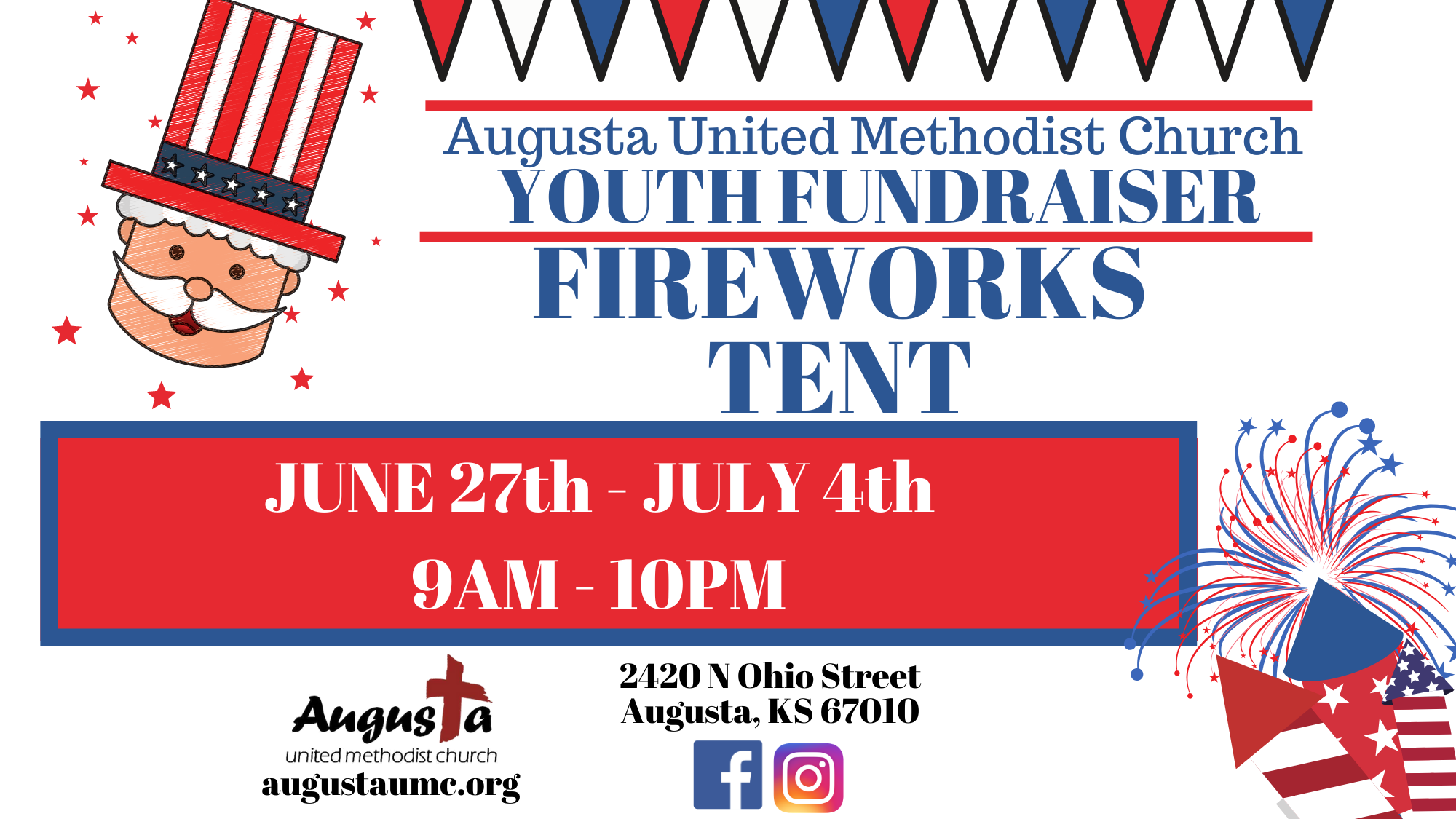 Youth Fireworks Tent