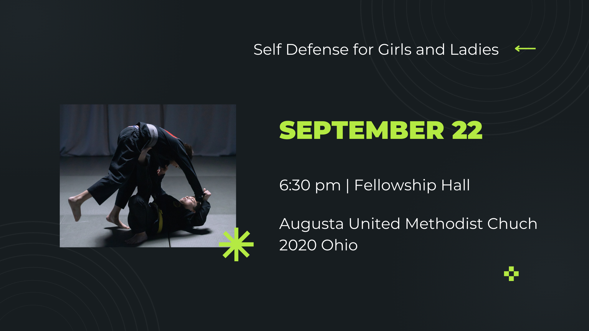 Womens/Girls Self Defense Class
