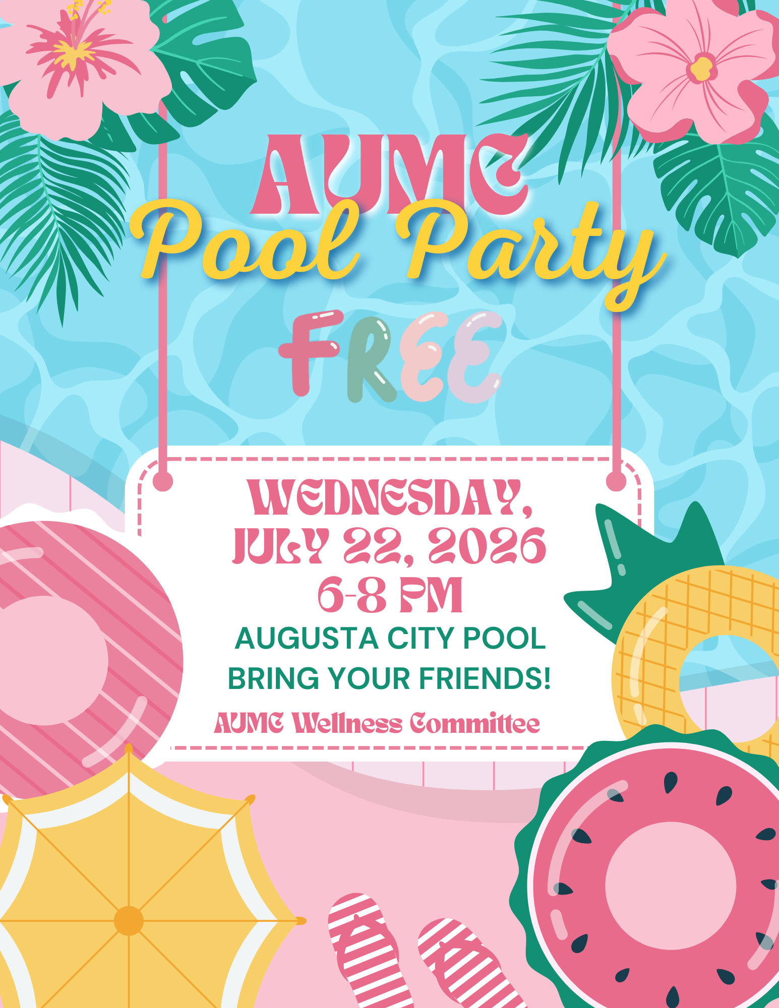AUMC Pool Party