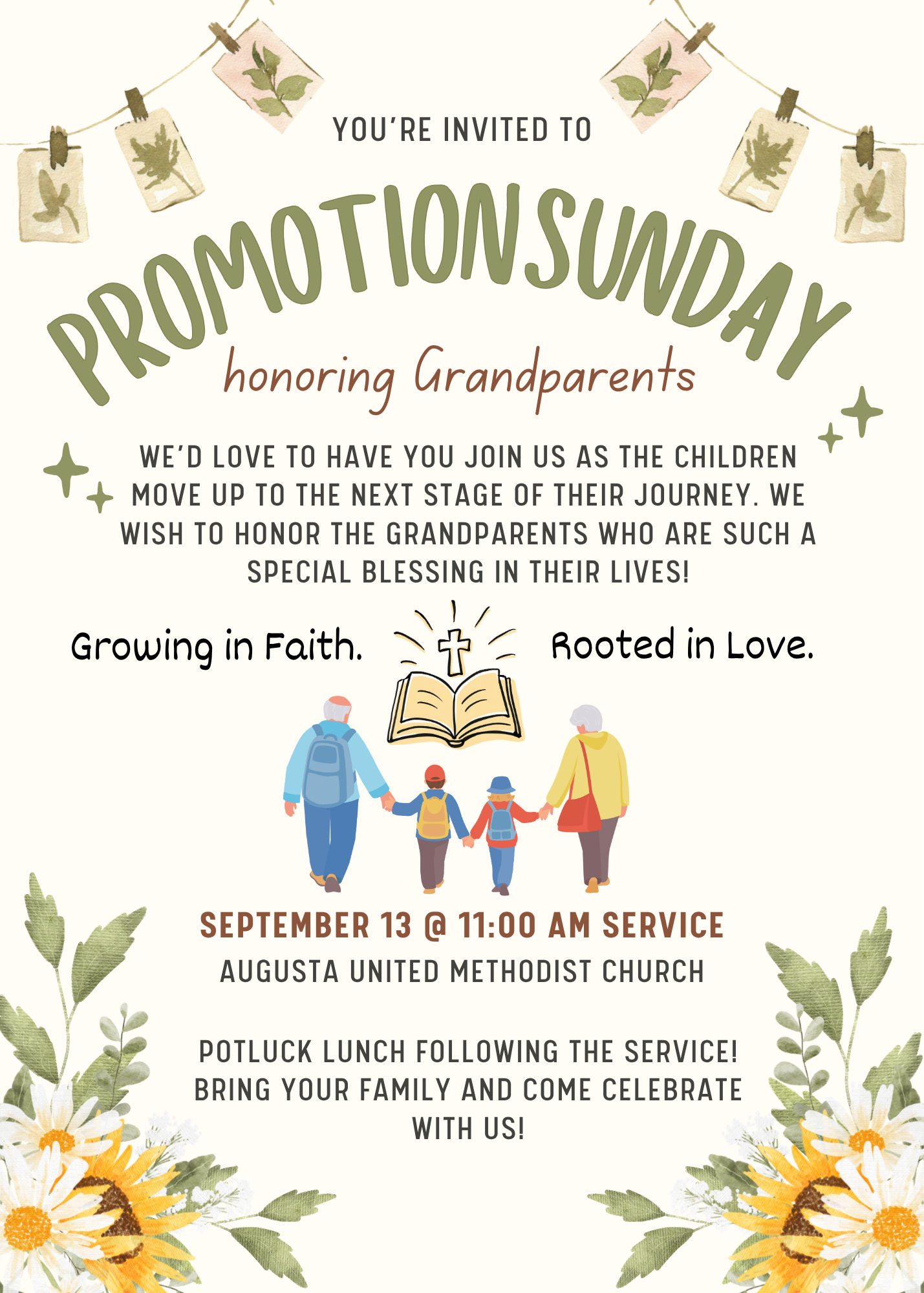 Promotion Sunday