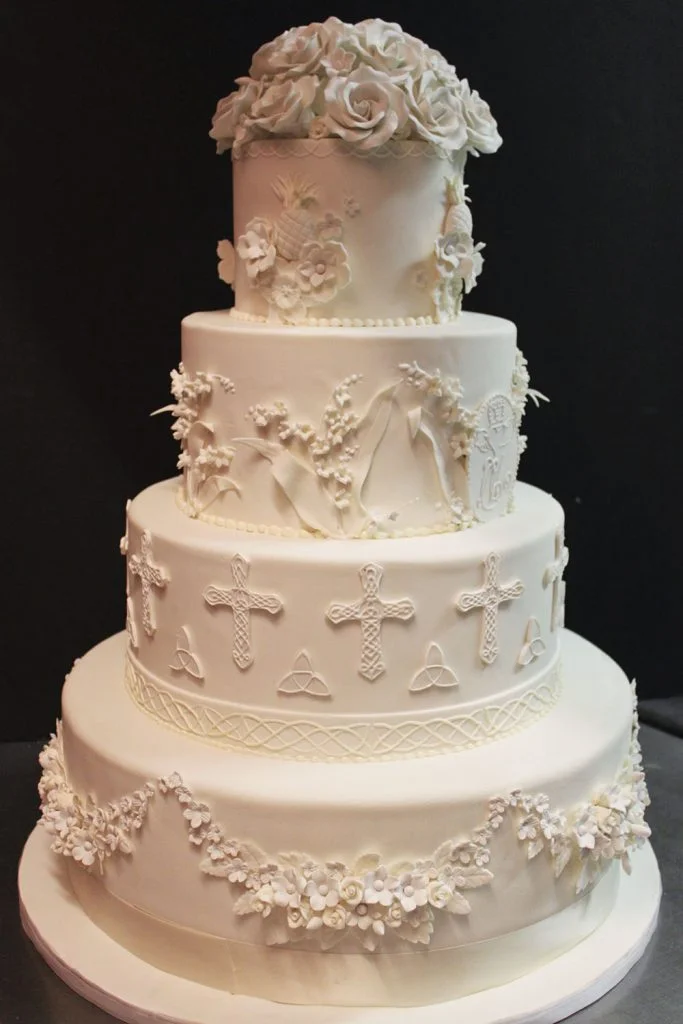 Classic Celtic Wedding Cake