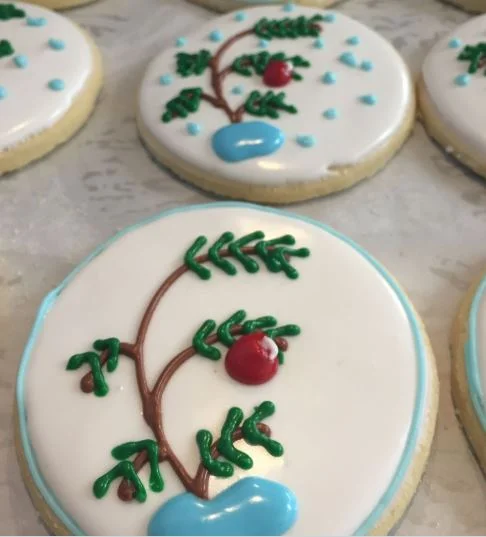 Charlie Brown Christmas Cookie
