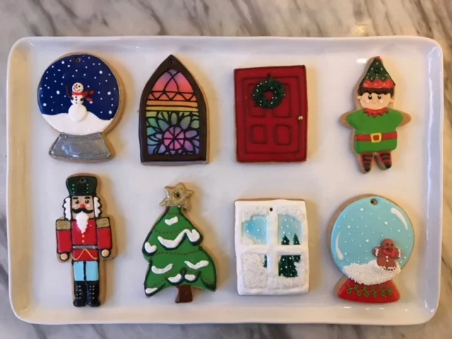Christmas Plate Cookie