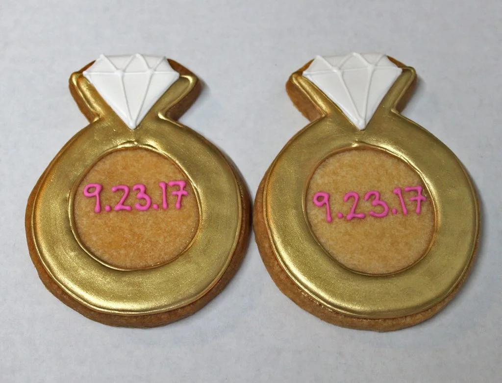 Engagement Ring Cookie