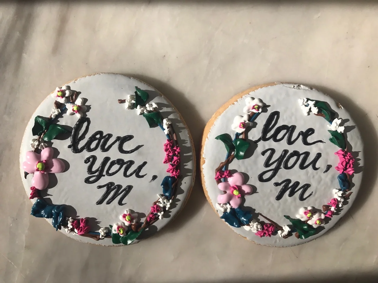 Floral Love Cookie