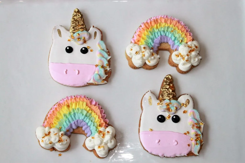 Unicorn Rainbow Cookie