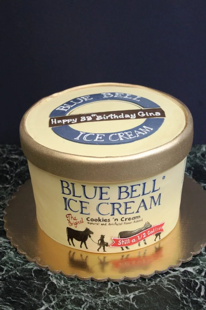 Blue Bell Ice Cream Cake