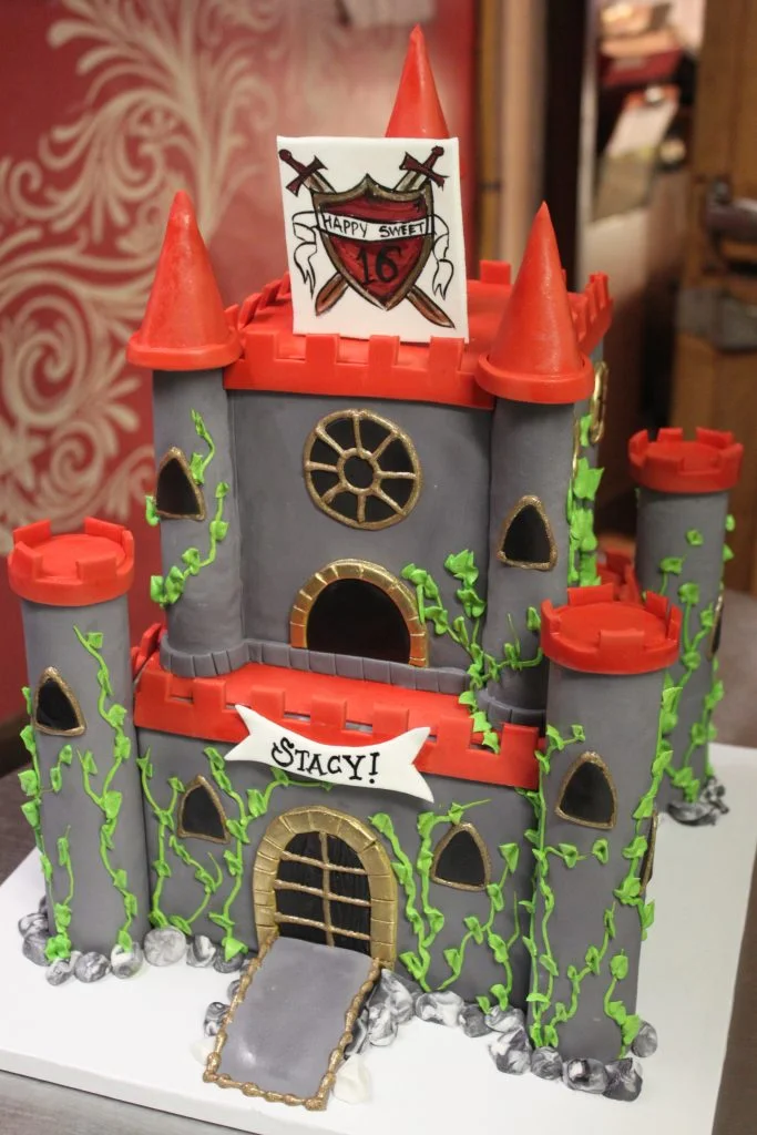 Birthday Castle Cake